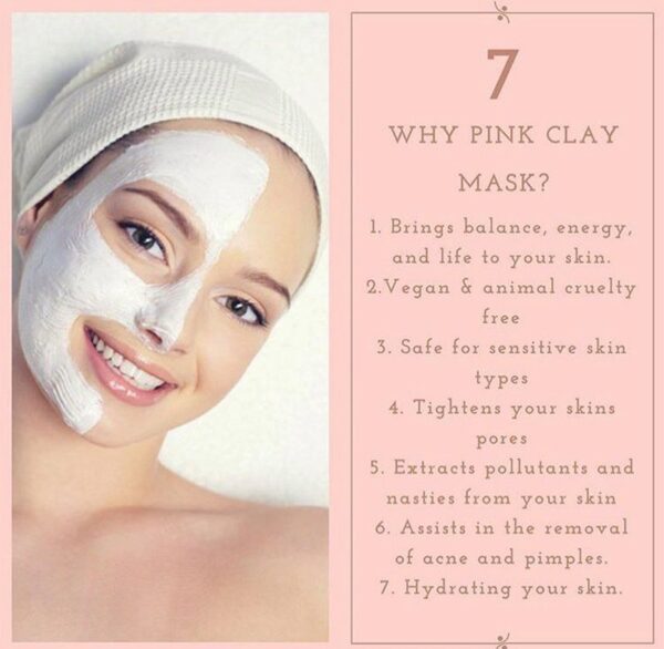 Australian Pink Clay Detoxifying Mask 50ml - The World's Best Online Skin Care Store