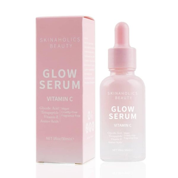 Brightening Anti-Aging Peptide Vitamin C + E Glycolic Acid Glow Serum 30ml - The World's Best Online Skin Care Store