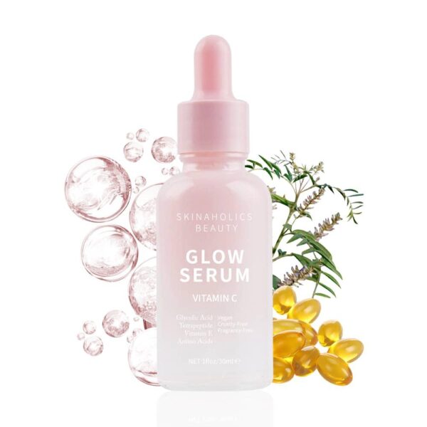 Brightening Anti-Aging Peptide Vitamin C + E Glycolic Acid Glow Serum 30ml - The World's Best Online Skin Care Store